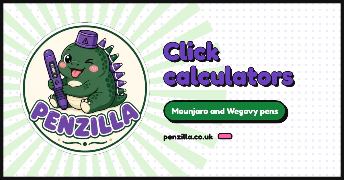 Wegovy click calculator, Penzilla