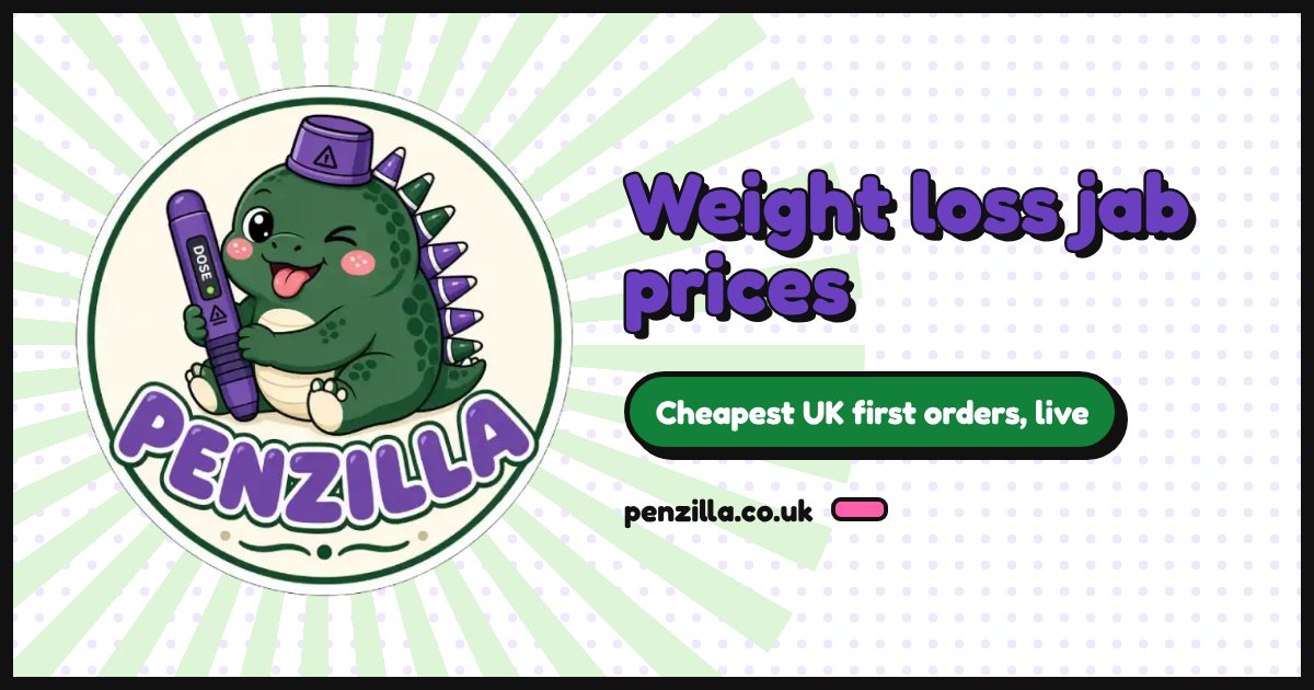 Weight loss jab prices in the UK, Penzilla